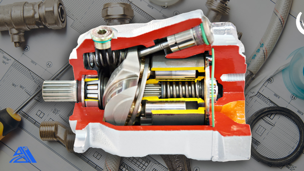 چگونگی تنظیم فشار پمپ هیدرولیک بیل مکانیکی